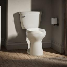 Cimarron Two-piece round-front toilet, 1.28 gpf - image 2