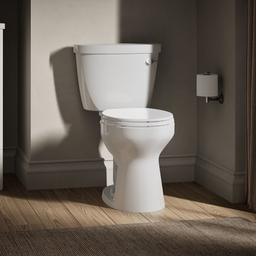 Cimarron Two-piece round-front toilet, 1.28 gpf - image 2