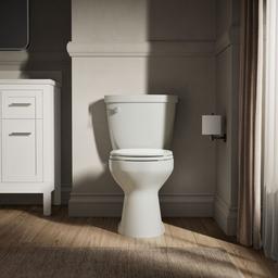 Cimarron Two-piece round-front toilet, 1.28 gpf - image 4