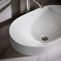 Chalice 22-3/4'' oval vessel bathroom sink - image 7