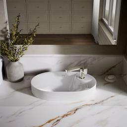 Chalice 22-3/4'' oval vessel bathroom sink - image 9