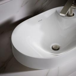 Chalice 22-3/4'' oval vessel bathroom sink - image 7