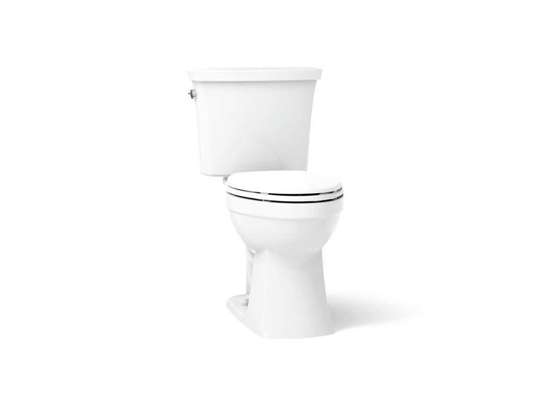 Kelston Two-piece elongated toilet, 1.28 gpf by Kohler