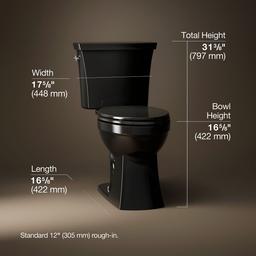 Kelston Two-piece elongated toilet, 1.28 gpf - image 3