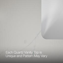 48'' bathroom vanity cabinet with sink and quartz top - image 7