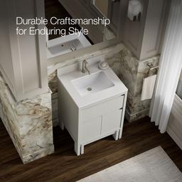 24'' bathroom vanity cabinet with sink and quartz top - image 11