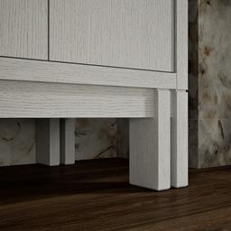 24'' bathroom vanity cabinet with sink and quartz top - image 8