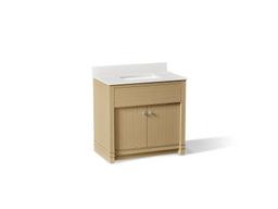 AlouetteE 36'' bathroom vanity cabinet with sink and quartz top - image 1