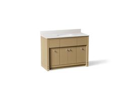 AlouetteE 48'' bathroom vanity cabinet with sink and quartz top - image 1