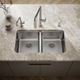 Kohler Undertone Undermount Sink | 31.5 Inch | Double Bowl | Stainless Steel - Stainless - image 2