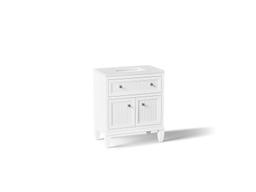 Hearthaven 30'' bathroom vanity cabinet with sink and quartz top - image 1
