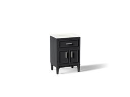 Southerk 24'' bathroom vanity cabinet with sink and quartz top - image 1