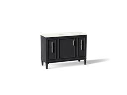 Southerk 48'' bathroom vanity cabinet with sink and quartz top - image 1