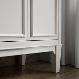 Southerk 60'' bathroom vanity cabinet with sinks and quartz top - image 9