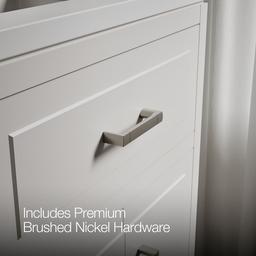 Seer 24'' bathroom vanity cabinet with sink and quartz top - image 7