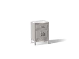 Seer 24'' bathroom vanity cabinet with sink and quartz top - image 1