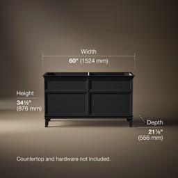 ArtifactsE 60'' bathroom vanity cabinet - image 3