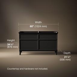 ArtifactsE 60'' bathroom vanity cabinet - image 3