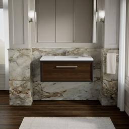 Lodern 36'' wall-hung bathroom vanity cabinet - image 2