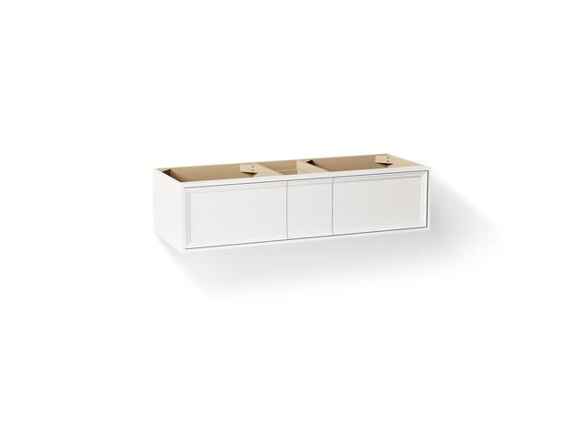 Lodern 60'' wall-hung bathroom vanity cabinet