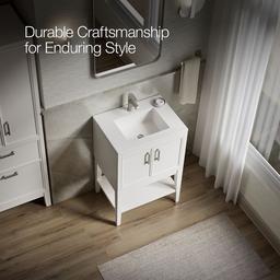 Winnow 24'' bathroom vanity cabinet with sink and quartz top - image 11