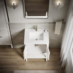 Winnow 24'' bathroom vanity cabinet with sink and quartz top - image 10