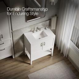 Winnow 30'' bathroom vanity cabinet with sink and quartz top - image 12