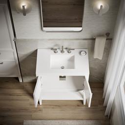 Winnow 30'' bathroom vanity cabinet with sink and quartz top - image 10