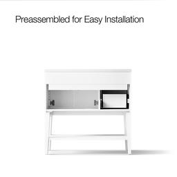 Winnow 36'' bathroom vanity cabinet with sink and quartz top - image 10