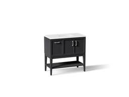 Winnow 36'' bathroom vanity cabinet with sink and quartz top - image 1