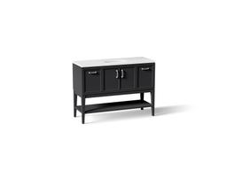 Winnow 48'' bathroom vanity cabinet with sink and quartz top - image 1