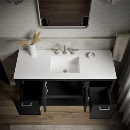 Winnow 48'' bathroom vanity cabinet with sink and quartz top - image 11