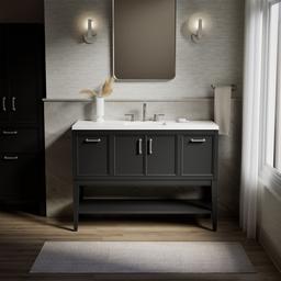 Winnow 48'' bathroom vanity cabinet with sink and quartz top - image 2