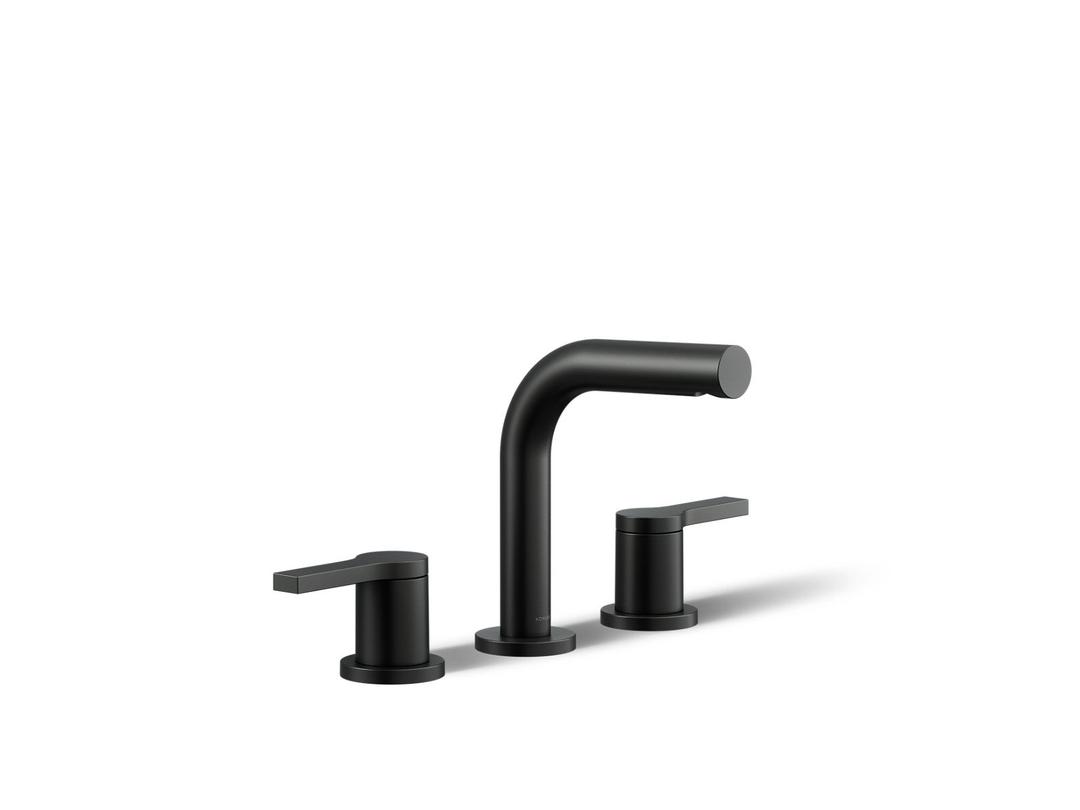Elate Widespread bathroom sink faucet, 1.2 gpm - Matte Black by Kohler