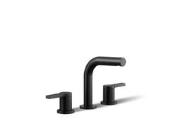Elate Widespread bathroom sink faucet, 1.2 gpm - Matte Black - image 1