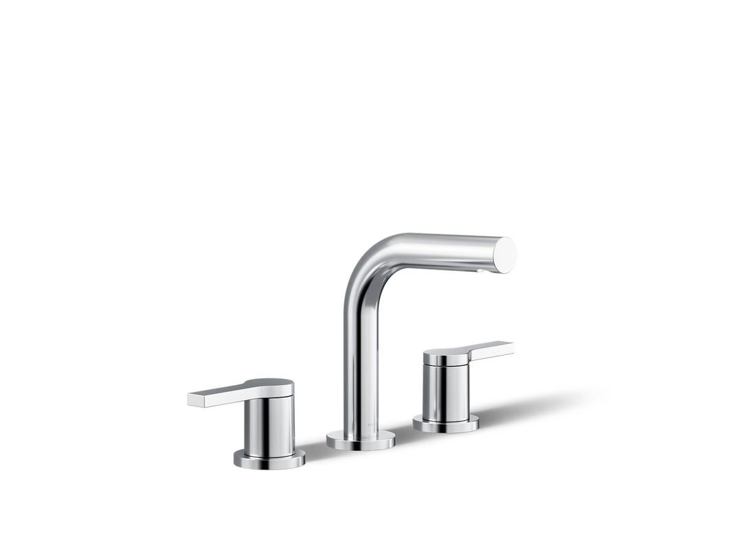 Elate Widespread bathroom sink faucet, 1.0 gpm - Polished Chrome by Kohler