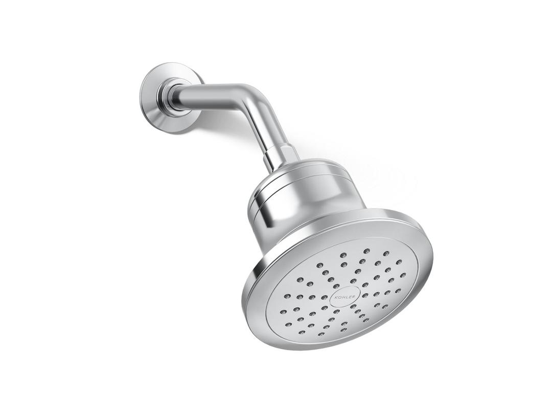 CinqE Round single-function filtered showerhead, 2.5 gpm by Kohler