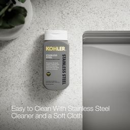 Kohler Strive Kitchen Sink | 29-1/2" | Undermount Farmhouse | Single-Bowl | Workstation - Stainless Steel - image 4