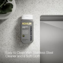 Strive 23'' undermount single-bowl workstation kitchen sink - Stainless Steel - image 4