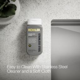 Kohler Strive Kitchen Sink | 29" | Undermount | Single-Bowl | Workstation - Stainless Steel - image 4