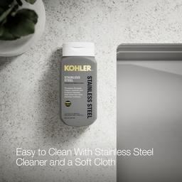 Kohler Strive Kitchen Sink | 32" | Undermount | Single-Bowl | Workstation - Stainless Steel - image 4