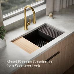 BillingsE 32-1/2'' undermount single-bowl workstation kitchen sink - image 8