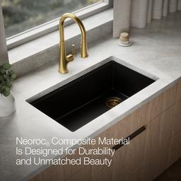 BillingsE 32-1/2'' undermount single-bowl workstation kitchen sink - image 4