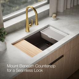 BillingsE 32-1/2'' undermount single-bowl workstation kitchen sink - image 8