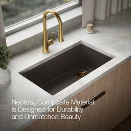 BillingsE 32-1/2'' undermount single-bowl workstation kitchen sink - image 5