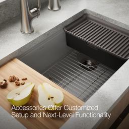 BillingsE 32-1/2'' undermount single-bowl workstation kitchen sink - image 7