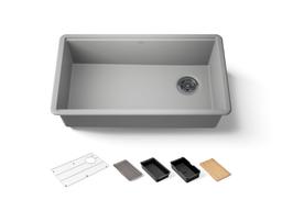 BillingsE 32-1/2'' undermount single-bowl workstation kitchen sink - image 1