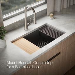 BillingsE 32-1/2'' undermount single-bowl workstation kitchen sink - image 8