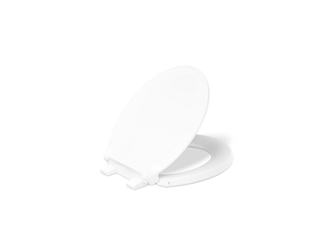 Cachet Heated ReadyLatch Quiet-Close Round-Front Toilet Seat by Kohler