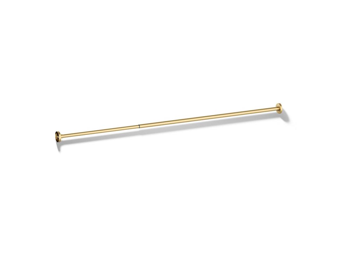 Elate Shower rod - Vibrant Brushed Moderne Brass by Kohler